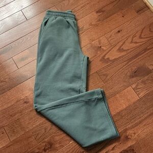 Zenana Outfitters Sage Green Fleece Sweatpants